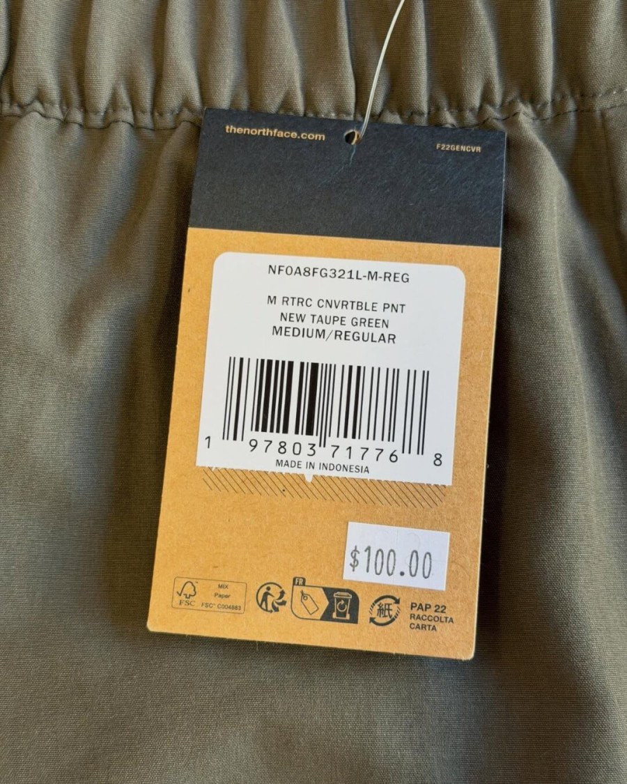 Miniature de Pantalon Convertible Techwear The North Face
